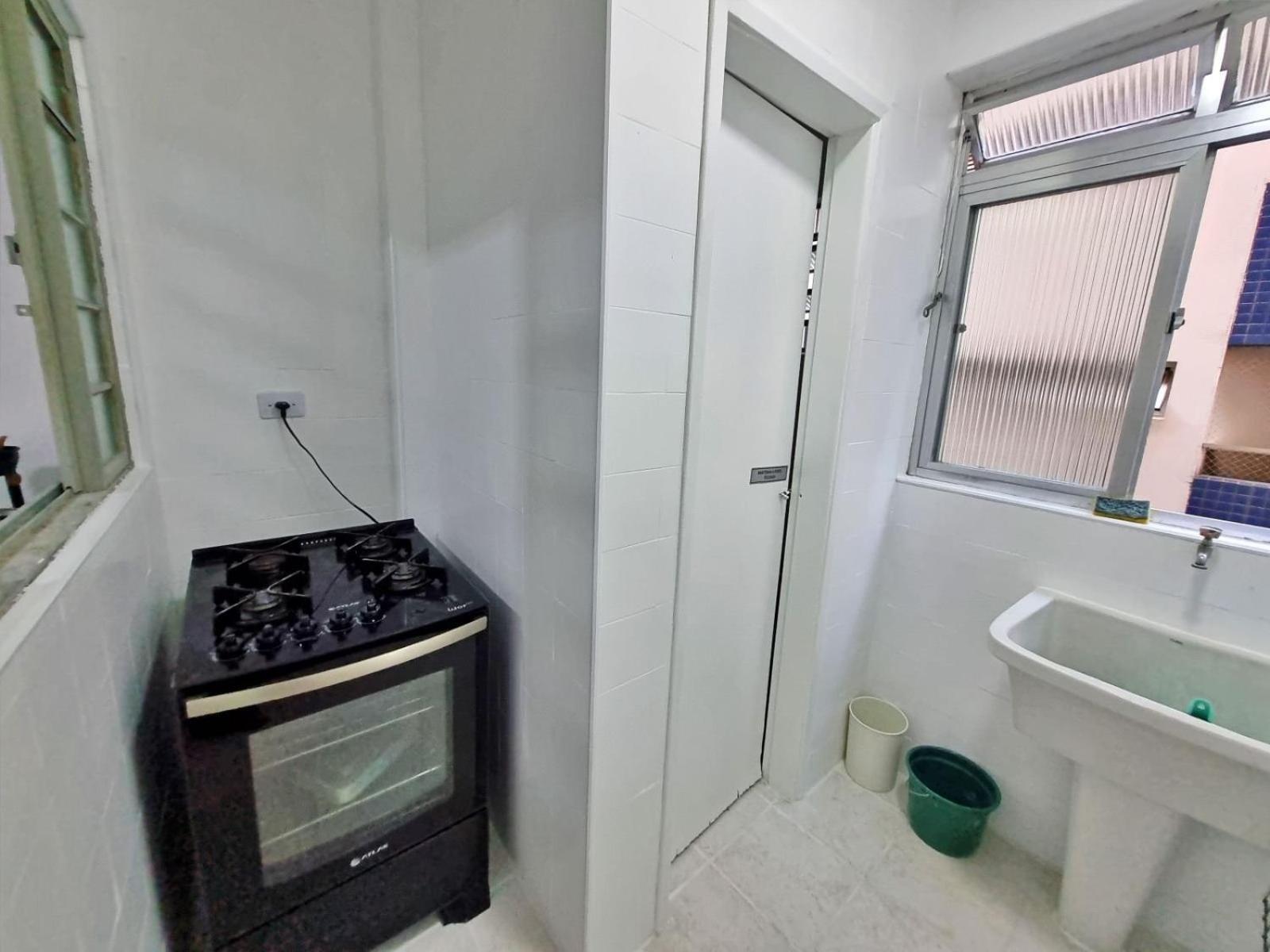 01 Dorm Reformado C/Ar Cond, Wi-Fi, 1 Vaga, Enseada, Prox Ao Pao De Acucar Apartment Guaruja Luaran gambar